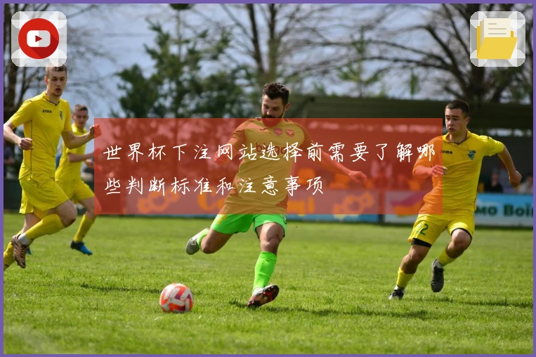 世界杯下注网站选择前需要了解哪些判断标准和注意事项