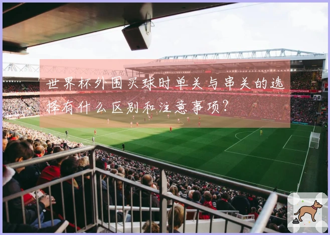 世界杯外围买球时单关与串关的选择有什么区别和注意事项？