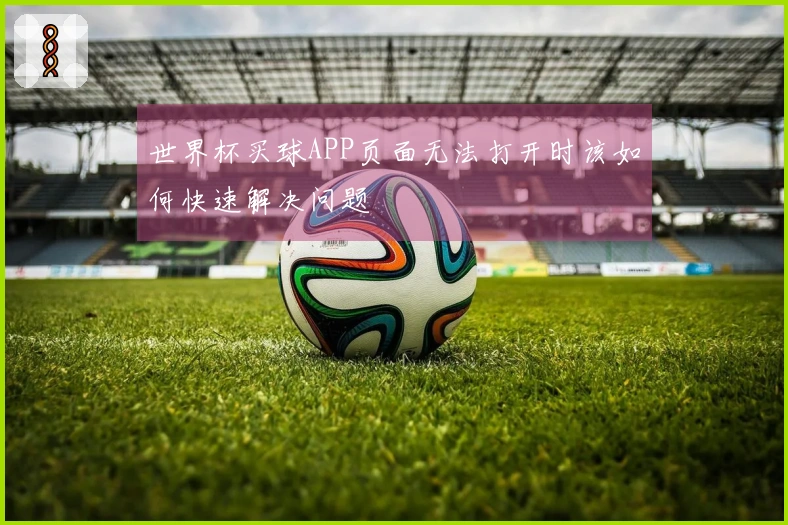 世界杯买球APP页面无法打开时该如何快速解决问题