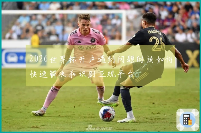 2026世界杯开户遇到问题时该如何快速解决和识别正规平台