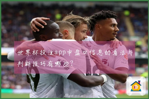 世界杯投注app中盘口信息的看法与判断技巧有哪些？