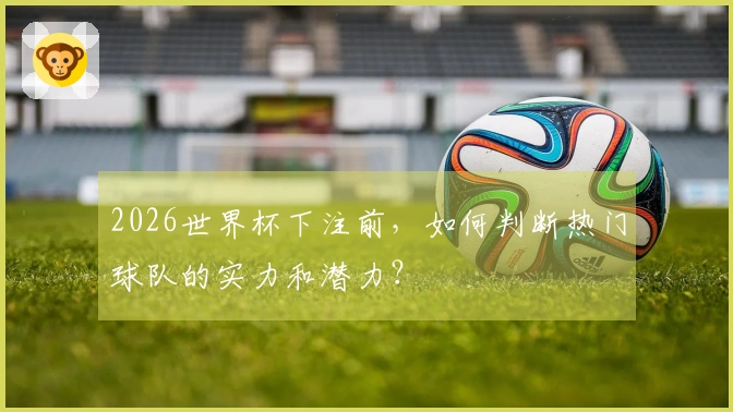 2026世界杯下注前，如何判断热门球队的实力和潜力？